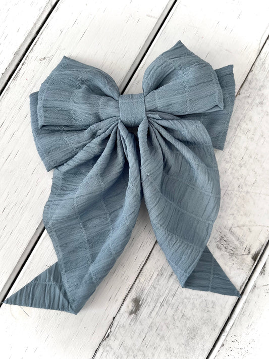 Forever Blue Bow