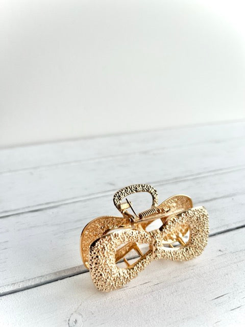 Midas Bow Touch Hair Claw