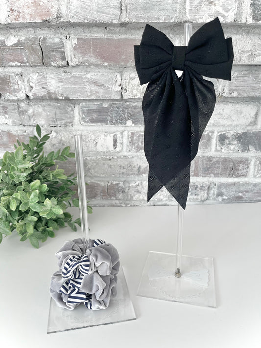 Tall Scrunchie Bow Holder