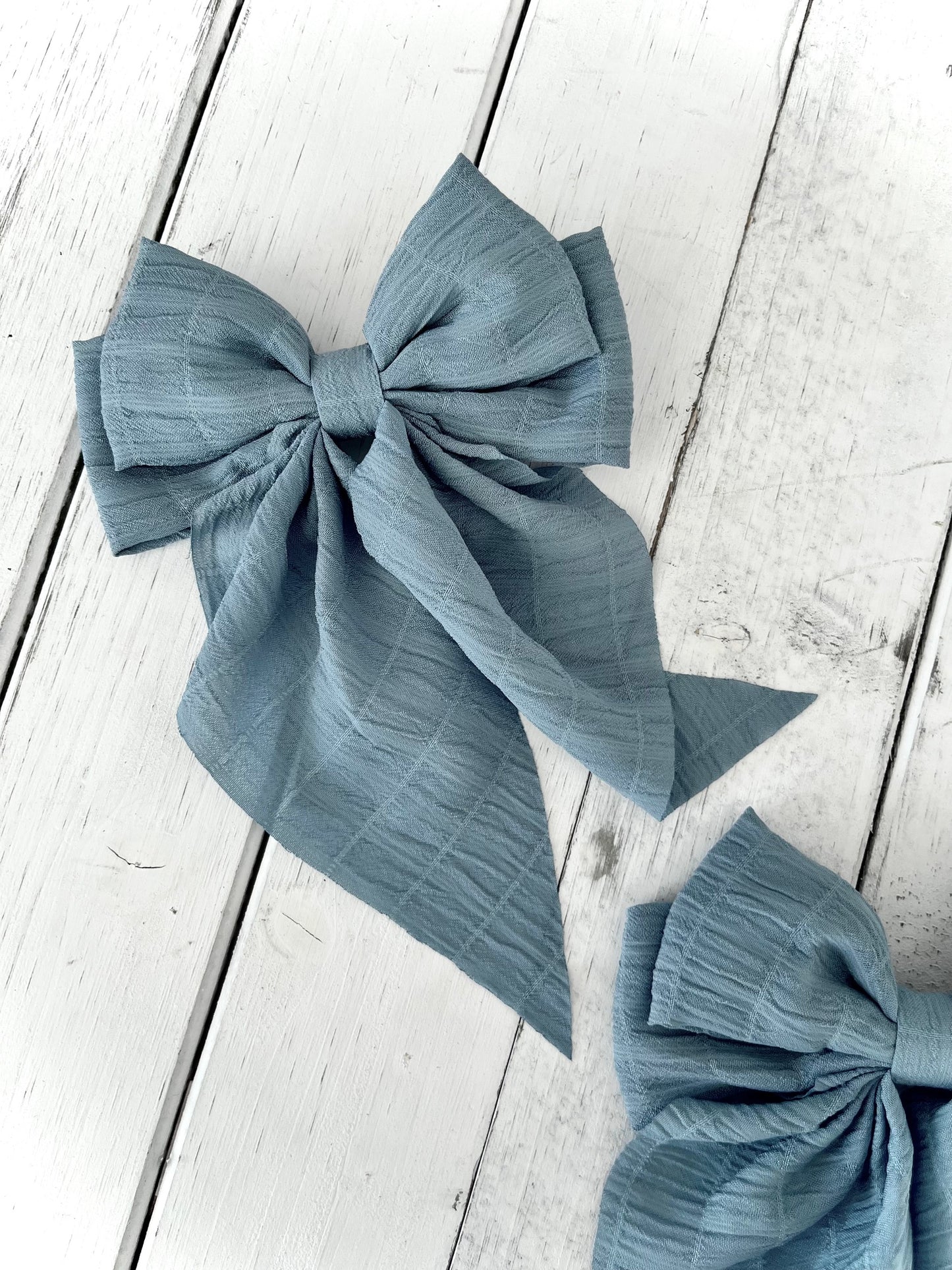 Forever Blue Bow