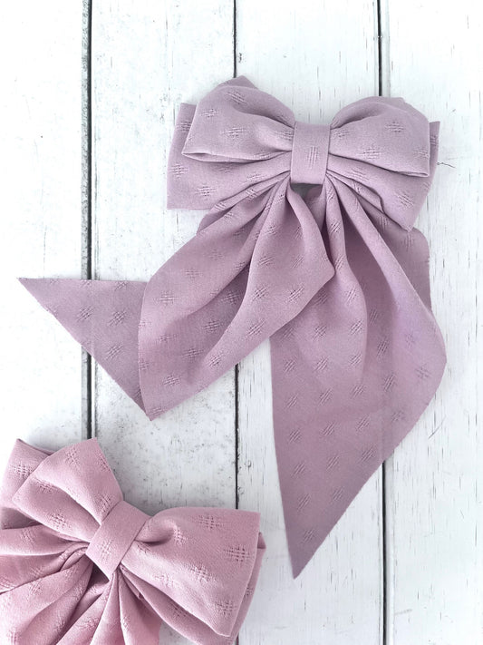 Sweet Lavender Bow
