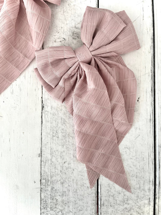 Vintage Pink Bow