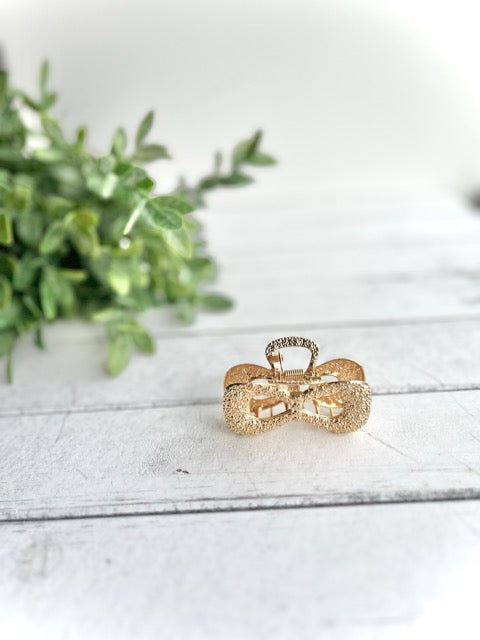 Midas Bow Touch Hair Claw